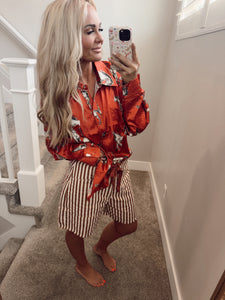 Rusty horses top