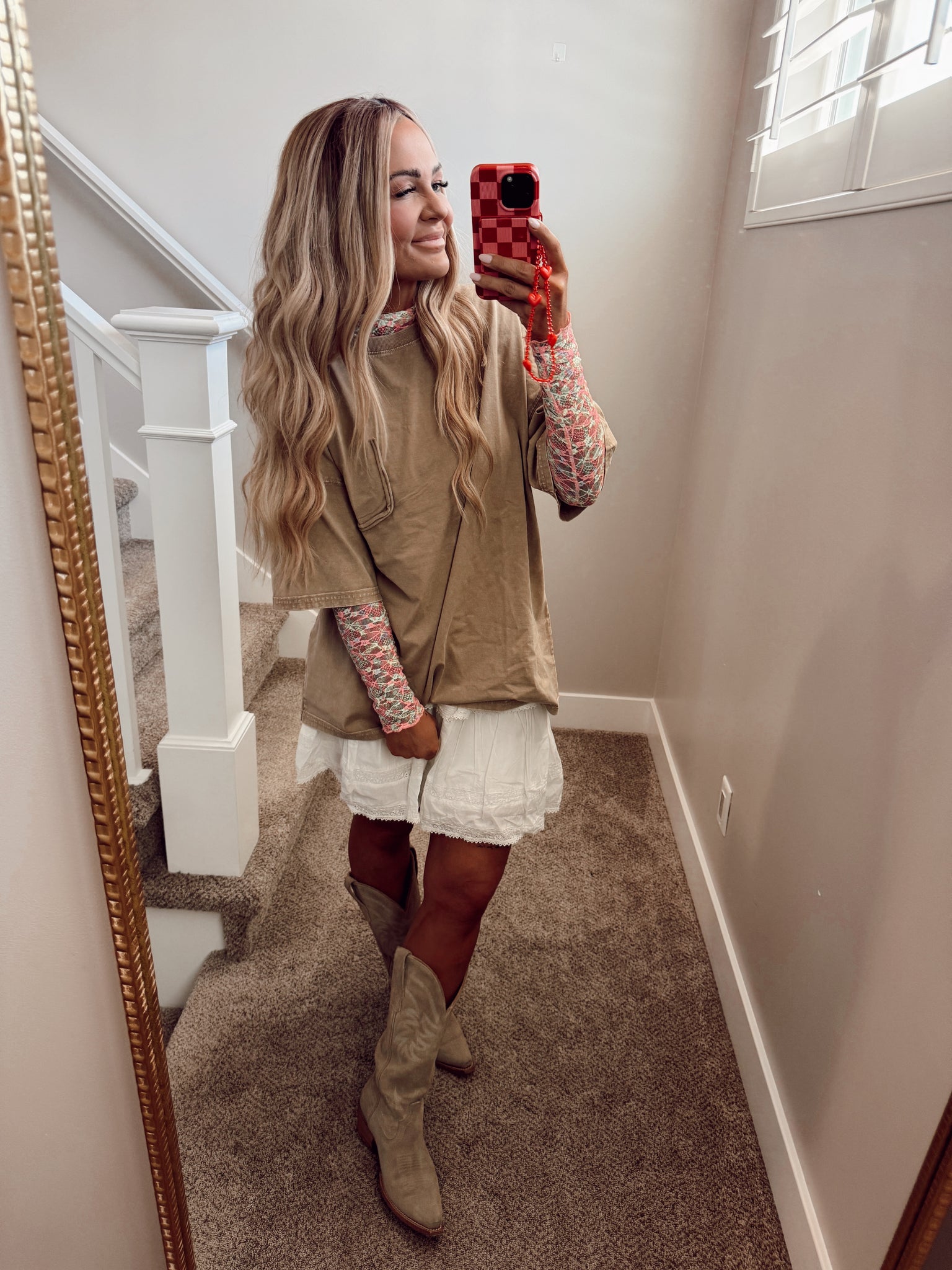 Mocha tee