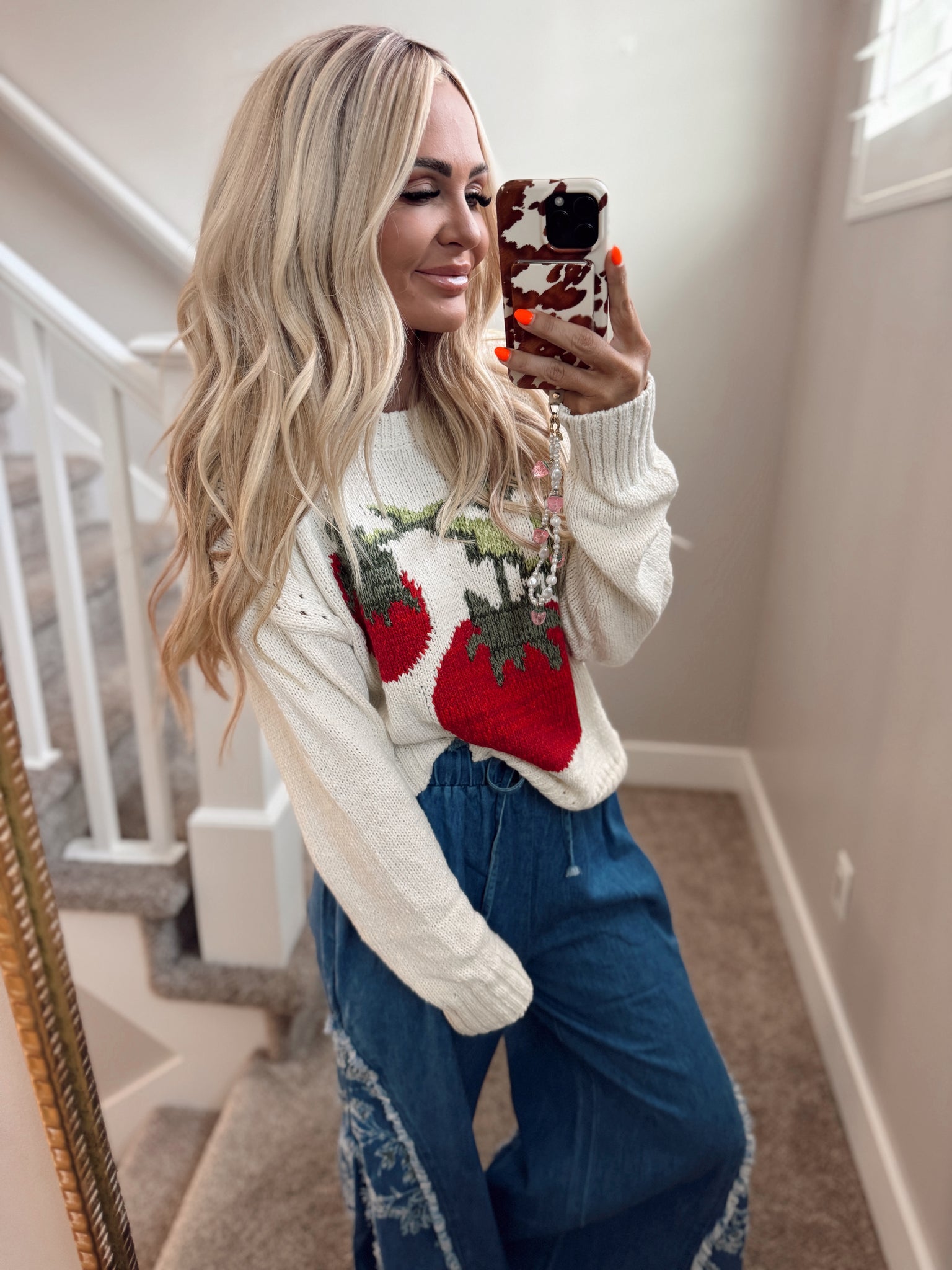 Tomato sweater