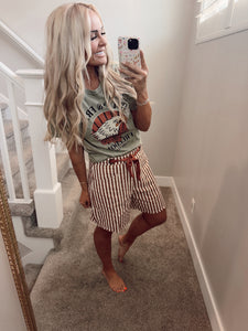 Stripe moxie short