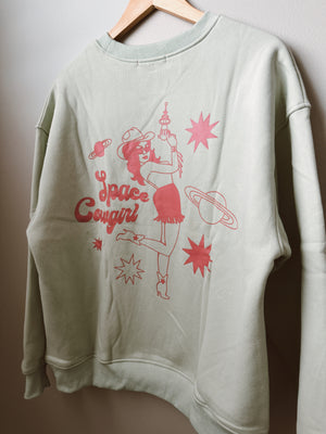 Space cowgirl sweater