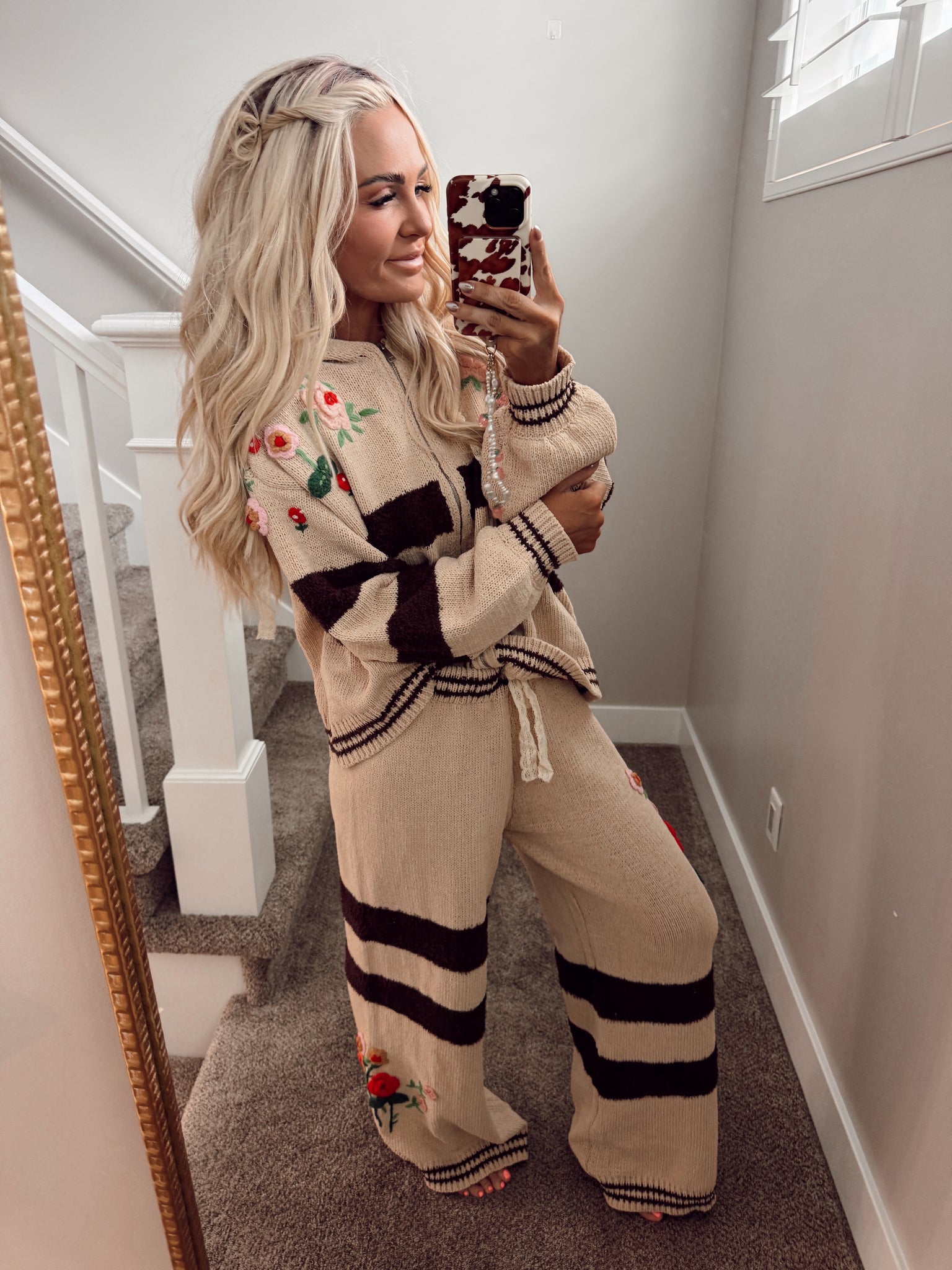 Stripe crochet pant :::PRE ORDER:::