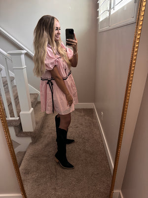 Pink dress