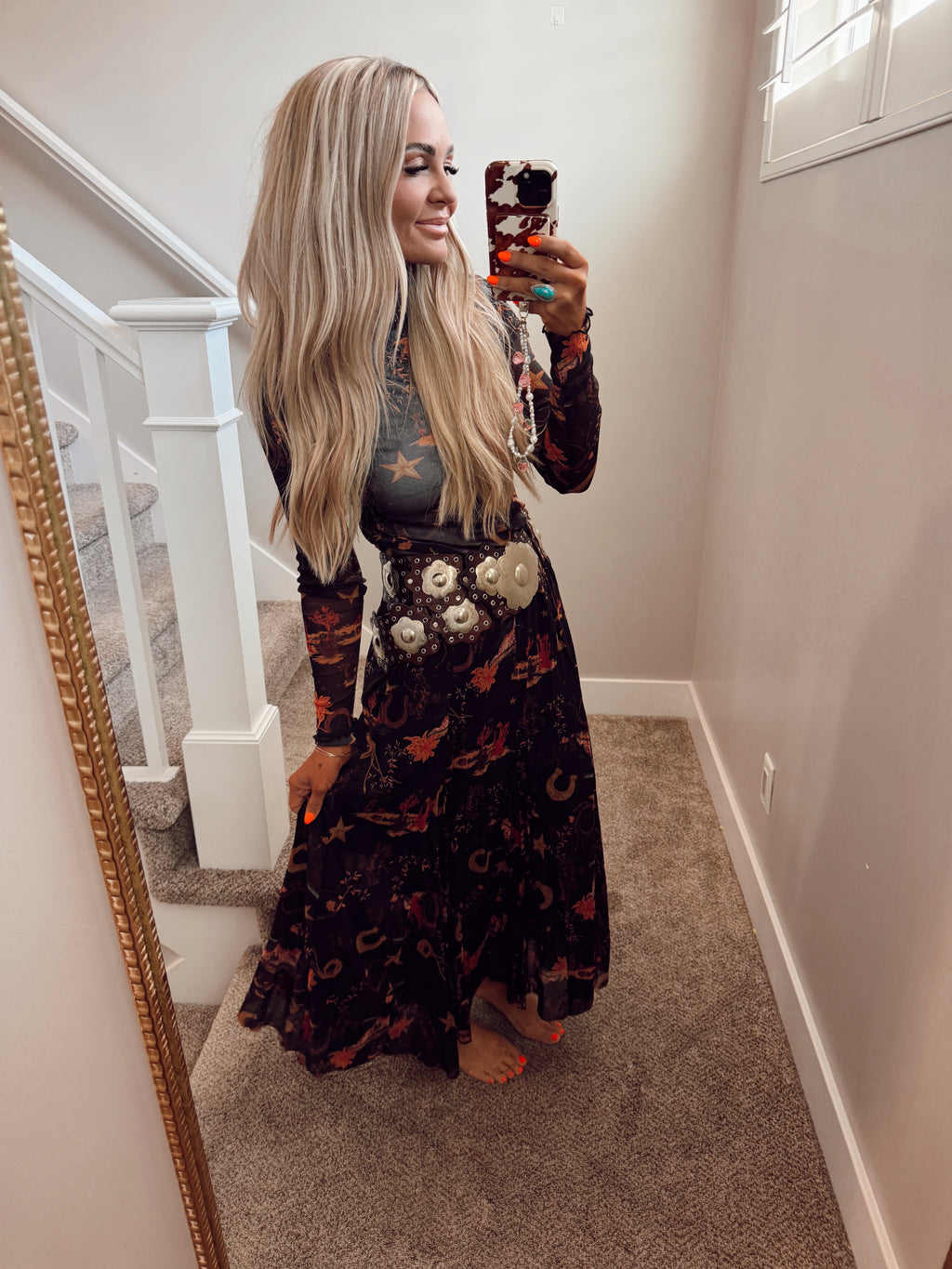 Fall skirt set