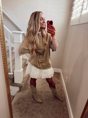 Mocha tee