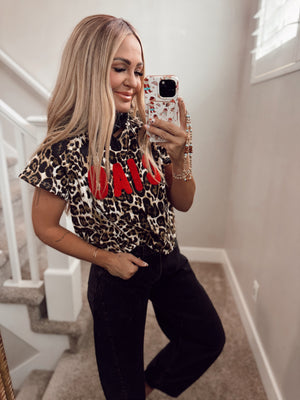 Leopard Ciao tee